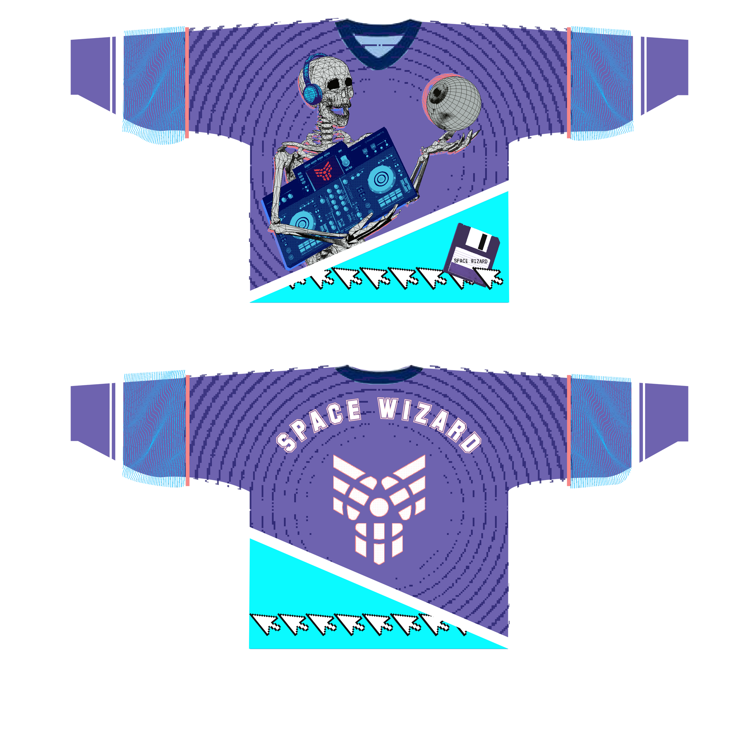 SW - SOUL WEAVER HOCKEY JERSEY | Space Wizard Merchandise